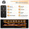 60" Long Hanging Ultra Slim Modern Recessed Wall Mounted Electric Fireplace Heater (98504617) - SAKSBY.com - Zoom Parts View