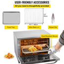 60 Qt Heavy Duty Commercial Stainless Steel Countertop Convection Toaster Oven (97241683) - SAKSBY.com Demonstration View