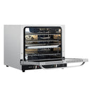 60 Qt Heavy Duty Commercial Stainless Steel Countertop Convection Toaster Oven (97241683) - SAKSBY.com Side View