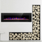 60" Ultrathin Electric Wall Mounted Recessed Fireplace - SAKSBY.com - Home Improvement - SAKSBY.com