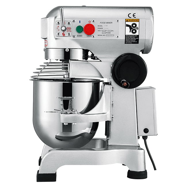 600W Commercial Dough Kneader Bakery Mixer Machine, 15QT 