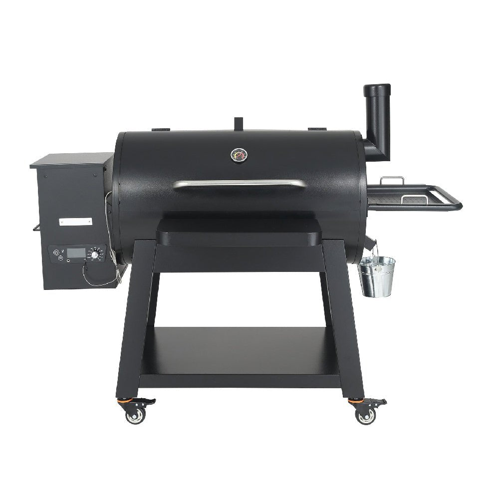 62" Heavy Duty Portable Wood Pellet BBQ Grill With Cart (91308726) - SAKSBY.com - SAKSBY.com