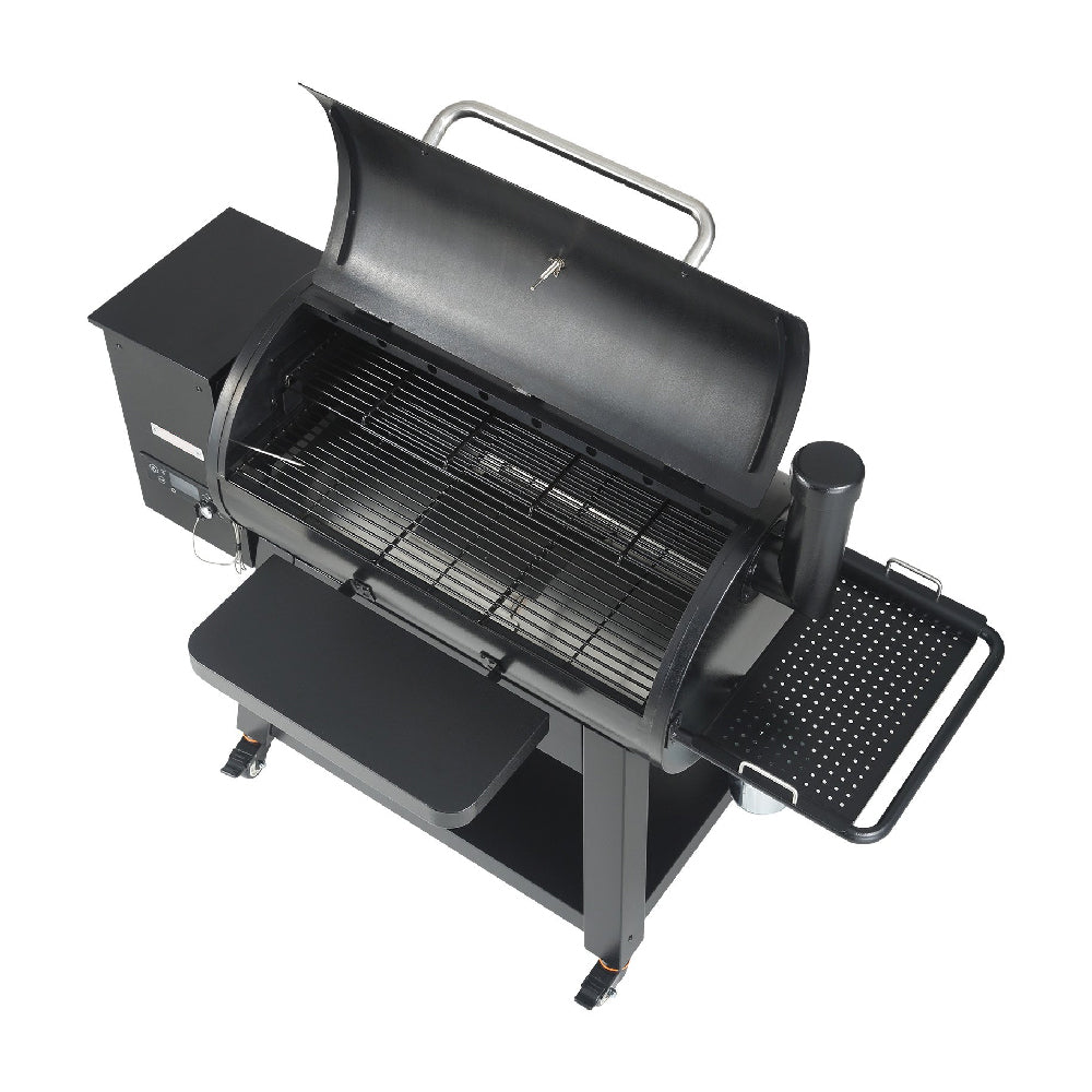 62" Heavy Duty Portable Wood Pellet BBQ Grill With Cart (91308726) - SAKSBY.com - SAKSBY.com