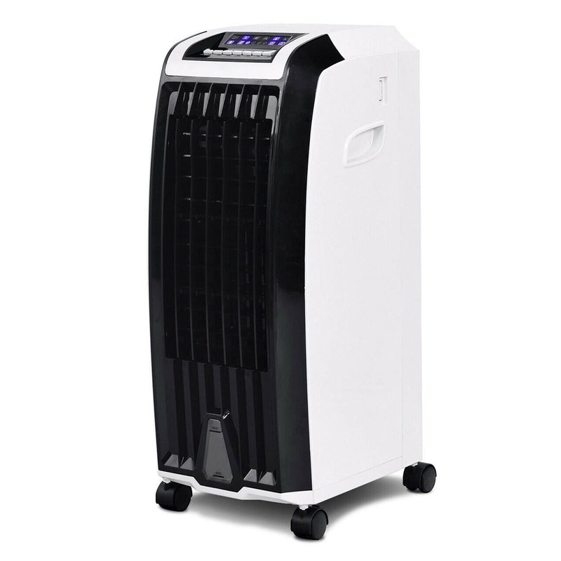 6.5L Portable Evaporative Indoor Air Cooler Fan For Home & Office W/ Remote Control (95274135) - SAKSBY.com - Side View