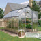 6x12FT Heavy Duty Outdoor Aluminum Polycarbonate Walk-In Greenhouse With Lockable Hinged Door (91384257) - SAKSBY.com - Greenhouses - SAKSBY.com