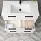 72'' Bathroom Vanity Set With Ceramic Sinks And MDF Drawer Cabinets (SAK71852) - Saksby Wholesale - Top View
