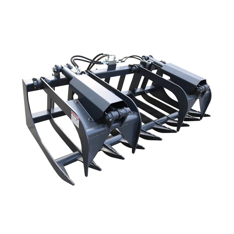 72" Root Grapple Bucket Skid Steer Attachment For Front End Loaders (97264513) - SAKSBY.com - Grapples - SAKSBY.com