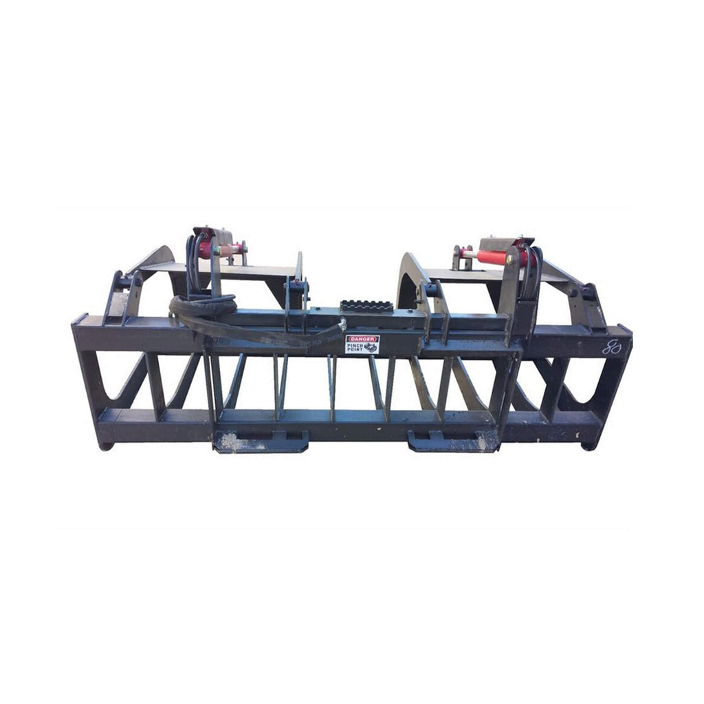 74" Premium Heavy Duty Skid Steer Root Grapple Bucket Attachment (94621873) - SAKSBY.com - Grapples - SAKSBY.com