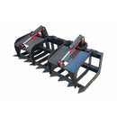 74" Premium Heavy Duty Skid Steer Root Grapple Bucket Attachment (94621873) - SAKSBY.com - Grapples - SAKSBY.com