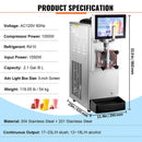 8L Commercial Single Frozen Margarita Ice Slushy Drink Maker Machine, 1050W (SAK94026) - Saksby Wholesale - Product Specifications