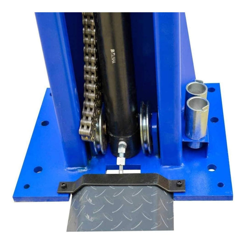 9000 LBS Heavy Duty 2 Post Car Auto Truck Vehicle Garage Hoist Lift (SAK81625) - Saksby Wholesale - Down View