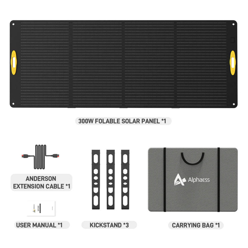 ALPHAESS 2000 Bundle - BlackBee 2000 & SP300 Solar Panel (96817325)