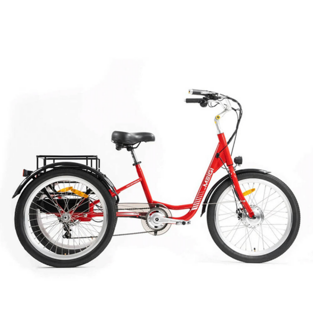 DWMEIGI MG708 24" 36V/13AH 350W Step-Through Adult Electric Trike, 300LBS - SAKSBY