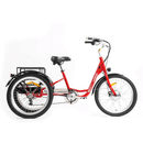 DWMEIGI MG708 24" 36V/13AH 350W Triciclo eléctrico paso a paso para adultos, 300LBS 