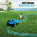 ACM 20V/4.0AH Smart Self-Charging Powerful Electric Automatic Lawn Mower With App Control (SAK68315) - Saksby Wholesale - Bump Sensing View