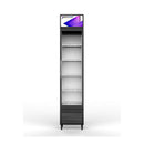 ALKCOOL SDGR15 Slim Line Commercial Single Glass Door Refrigerator, 6.5 Cu.Ft. (94718253) - SAKSBY.com - SAKSBY.com