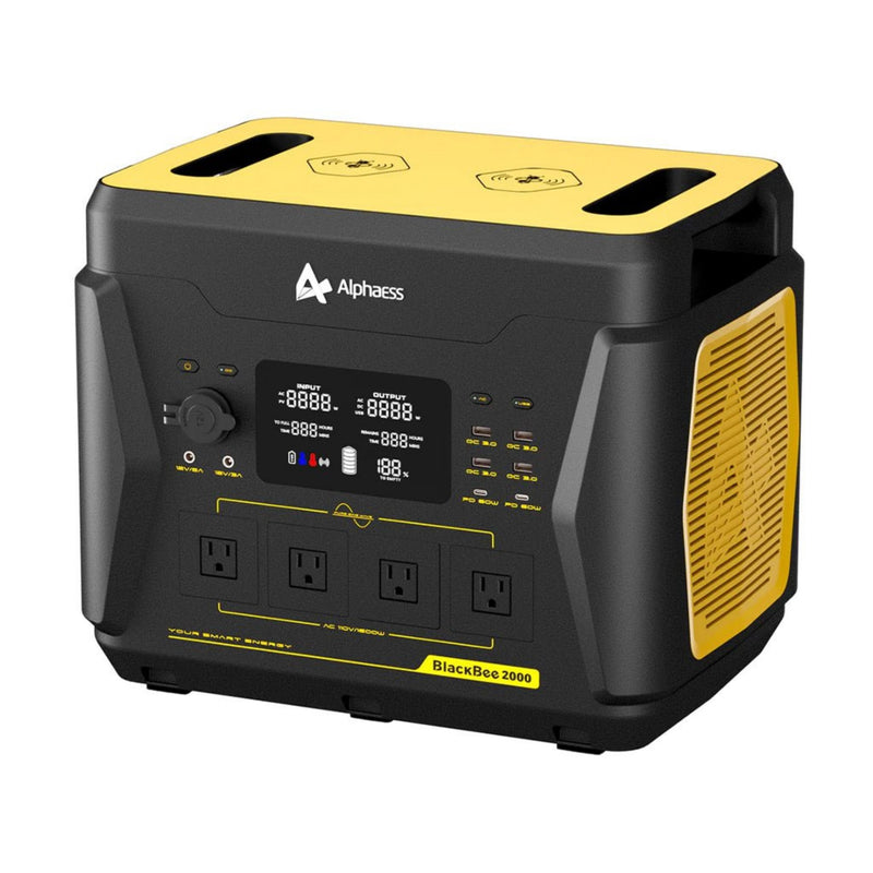 ALPHAESS BlackBee 2000 Portable Power Station, 2000W (91420387) - SAKSBY.com - Portable Power Stations - SAKSBY.com