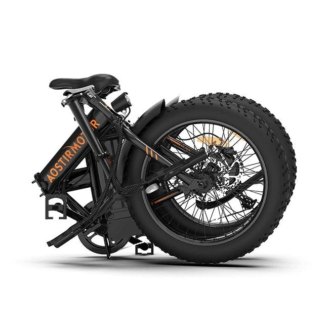 AOSTIRMOTOR A20 36V/13Ah Mini Fat Tire Folding Electric Bike, 20" - SAKSBY.com - Electric Bicycles - SAKSBY.com