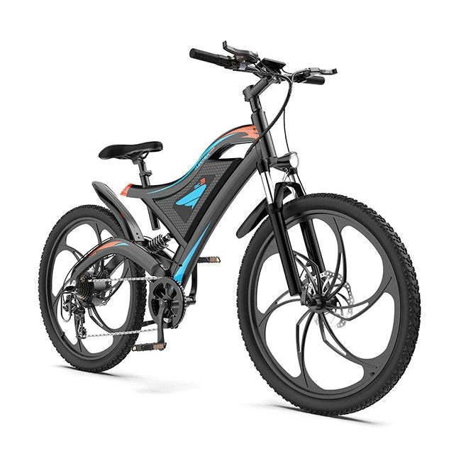 AOSTIRMOTOR S05-1 48V/11.6Ah 500W Electric Mountain Bike, 26'' - SAKSBY.com - Electric Bicycles - SAKSBY.com