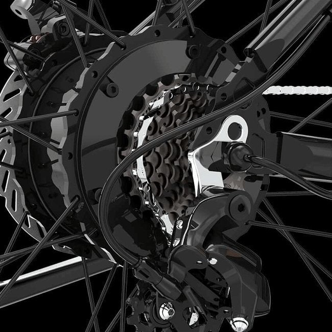 AOSTIRMOTOR S07-B 48V13Ah 750W Fat Tire Electric Mountain Bike, 26'' - SAKSBY.com - Electric Bicycles - SAKSBY.com