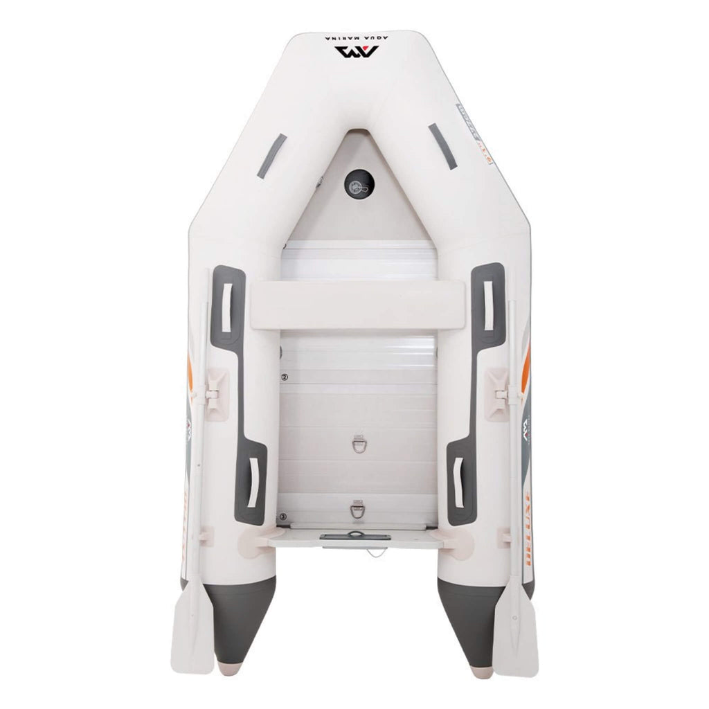 AQUA MARINA A-DELUXE 4-Person Inflatable Speed Boat With Comfortable Rowing Seat & Adjustable Center Feet, 8FT (SAK20456) - SAKSBY.com - Kayak - SAKSBY.com