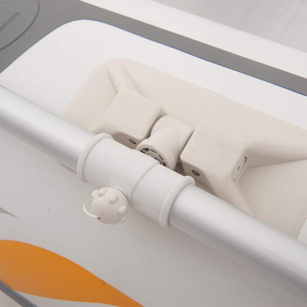 AQUA MARINA A-DELUXE 4-Person Inflatable Speed Boat With Comfortable Rowing Seat And Adjustable Center Feet, 8FT (SAK20456) - SAKSBY.com - Kayak - SAKSBY.com