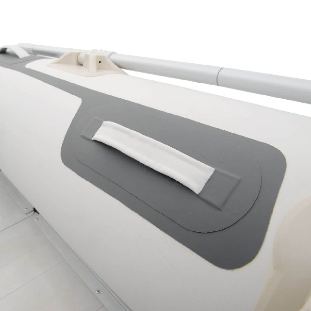 Aqua Marina A-Deluxe 8FT 4-Person Inflatable Speed Boat With Comfortable Rowing Seat And Adjustable Center Feet [BT-88850AL] (SAK20456) - Saksby Wholesale - Handle Design View