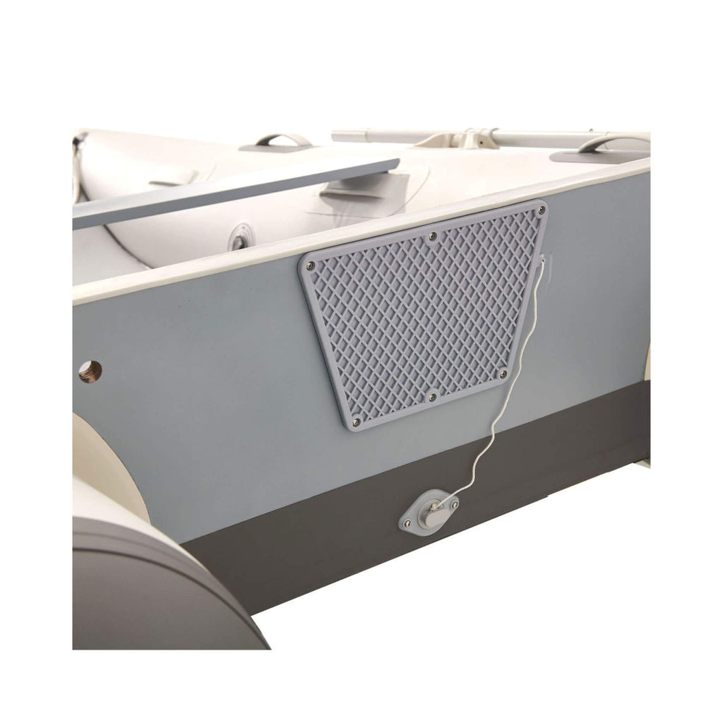 Aqua Marina Aircat 11FT 5-Person High-Speed Inflatable Catamaran With DWF Air Deck [BT-AC335] (SAK10650) - Saksby Wholesale - Outboard Transom Pad Parts View