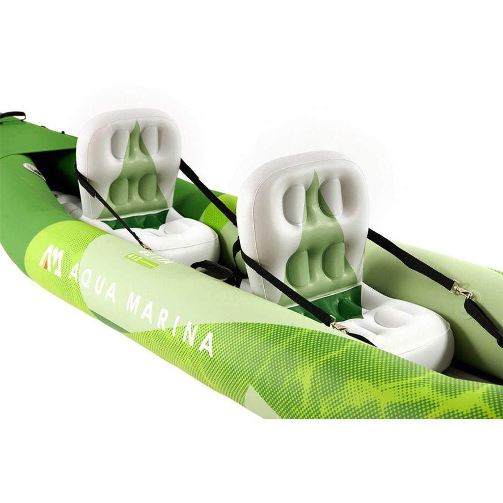 AQUA MARINA BETTA 2-Person Inflatable Recreational Kayak With Paddles, 14FT (BE-412) (SAK01375) - SAKSBY.com - Kayak - SAKSBY.com