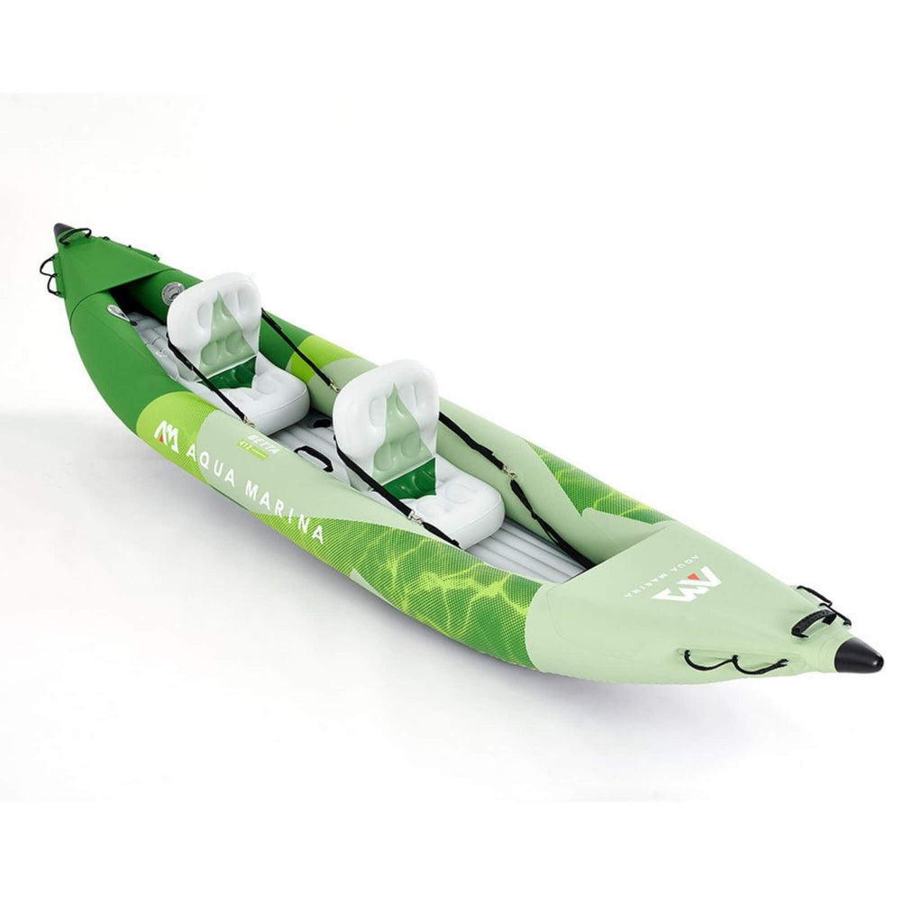 AQUA MARINA BETTA 2-Person Inflatable Recreational Kayak With Paddles, 14FT (BE-412) (SAK01375) - SAKSBY.com - Kayak - SAKSBY.com