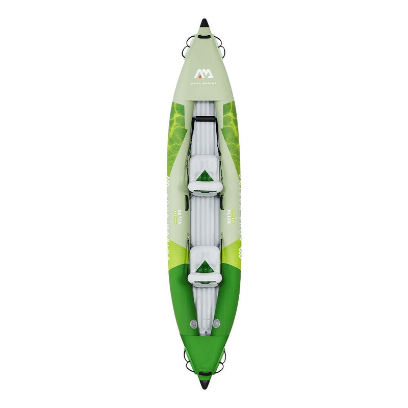 AQUA MARINA BETTA 2-Person Inflatable Recreational Kayak With Paddles, 14FT (BE-412) (SAK01375) - SAKSBY.com - Kayak - SAKSBY.com