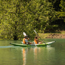 Aqua Marina Betta 14FT 2-Person Inflatable Recreational Kayak With Paddles [BE-412] (SAK01375) - Saksby Wholesale - Lifestyle Image of 2-Person in the Kayak