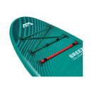 Aqua Marina Breeze 9FT Green Compact Inflatable SUP With Drop Stitch Light Technology [BT-23BRP] (SAK68745) - Saksby Wholesale - Bungee Cord System View