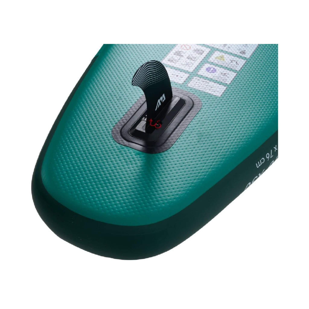 Aqua Marina Breeze 9FT Green Compact Inflatable SUP With Drop Stitch Light Technology [BT-23BRP] (SAK68745) - Saksby Wholesale - Fin Design View