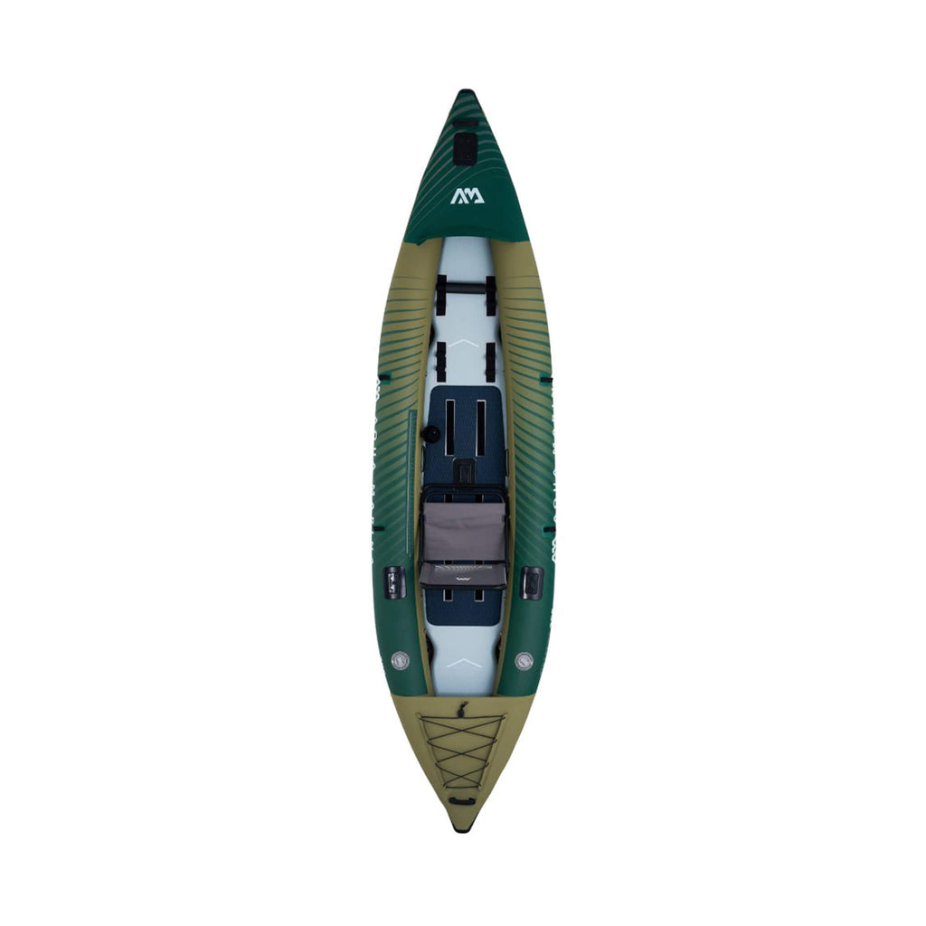 Aqua Marina Caliber 13FT Angling Kayak With Foldable Fishing Seat [Paddle Excluded] [CA-398] (SAK23467) - Saksby Wholesale - Top View