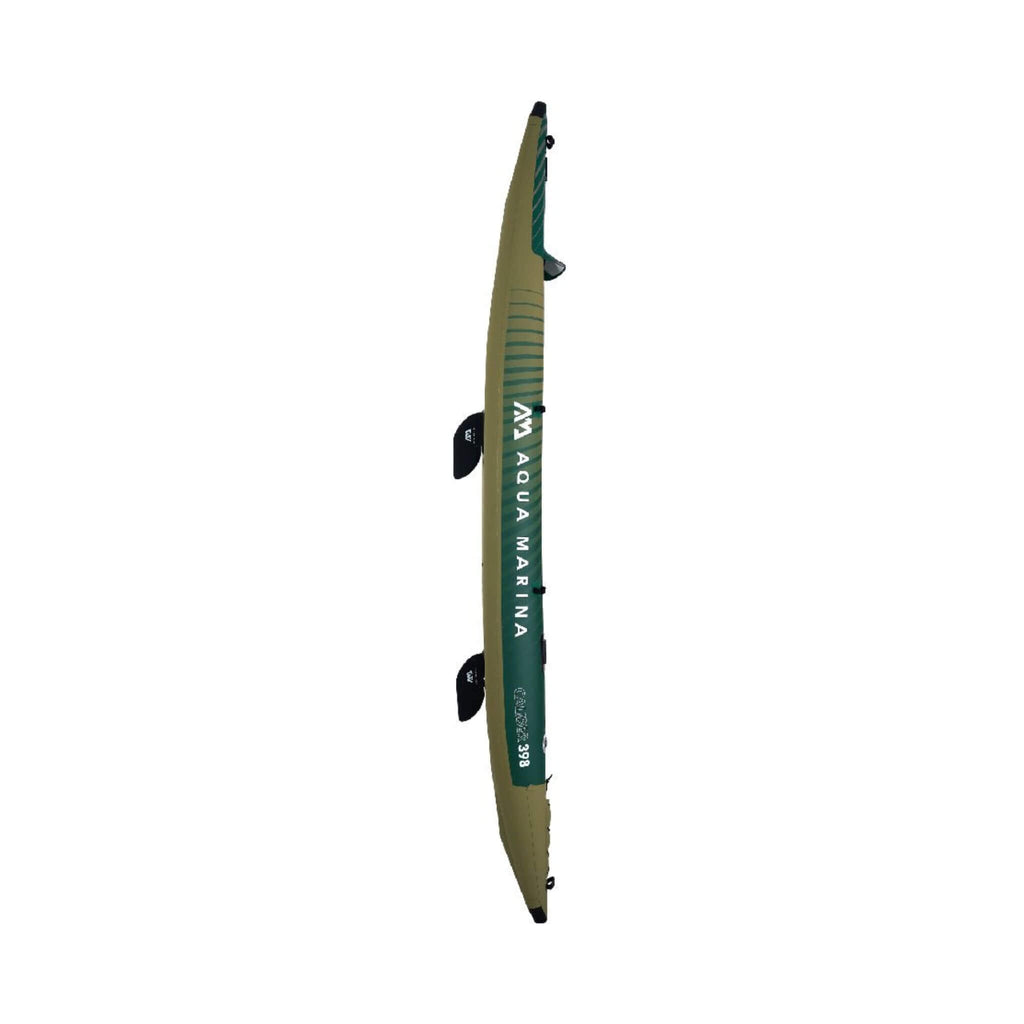 Aqua Marina Caliber 13FT Angling Kayak With Foldable Fishing Seat [Paddle Excluded] [CA-398] (SAK23467) - Saksby Wholesale - Side View