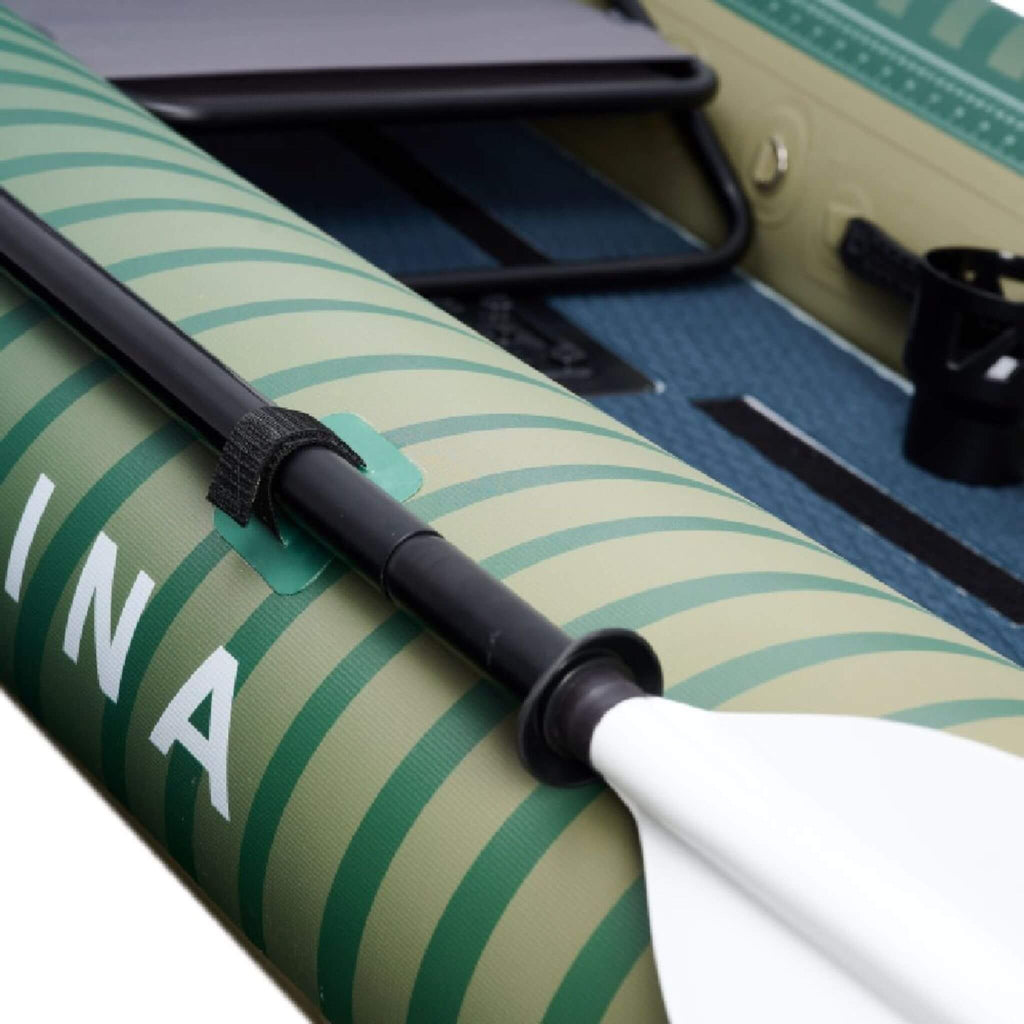 Aqua Marina Caliber 13FT Angling Kayak With Foldable Fishing Seat [Paddle Excluded] [CA-398] (SAK23467) - Saksby Wholesale - Paddle In Buckle View