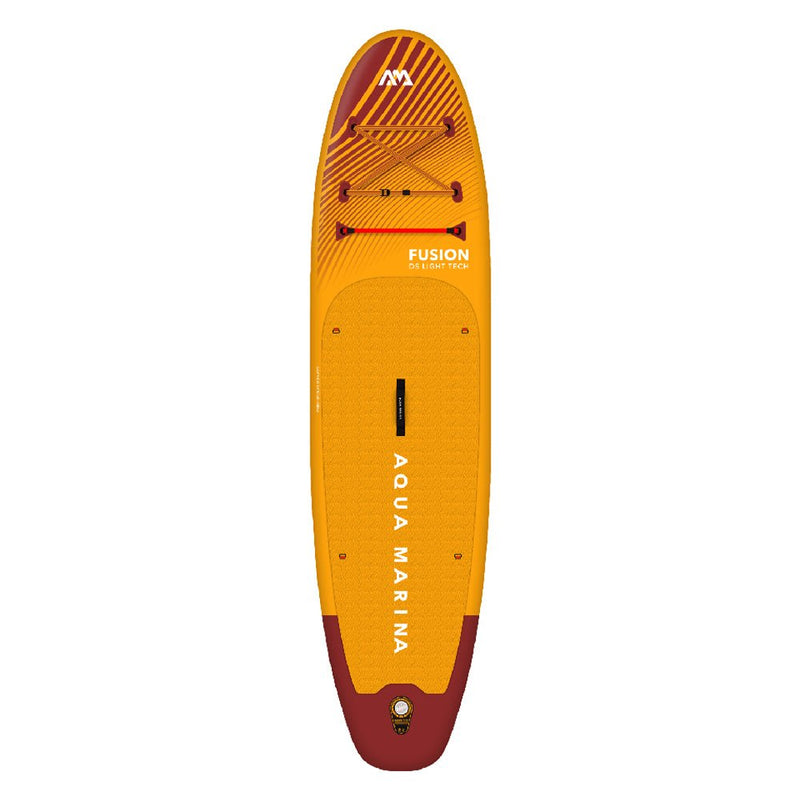 AQUA MARINA FUSION BT-23FUP Premium All-Around SUP W/ Durable PVC Rail Layers & Grooved EVA Footpad, 10FT (SAK37195) - SAKSBY.com - Stand Up Paddle Boards - SAKSBY.com
