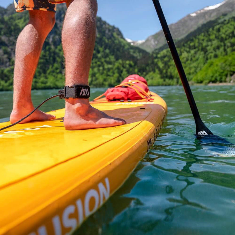 Aqua Marina Fusion BT-23FUP Premium All-Around SUP W/ Durable PVC Rail Layers & Grooved EVA Footpad,  10FT (SAK37195) - Saksby Wholesale - Lifestyle Focus Details