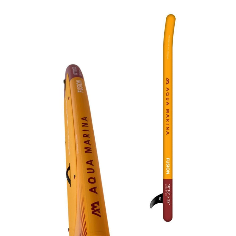 Aqua Marina Fusion BT-23FUP Premium All-Around SUP W/ Durable PVC Rail Layers & Grooved EVA Footpad,  10FT (SAK37195) - Saksby Wholesale - Thickness