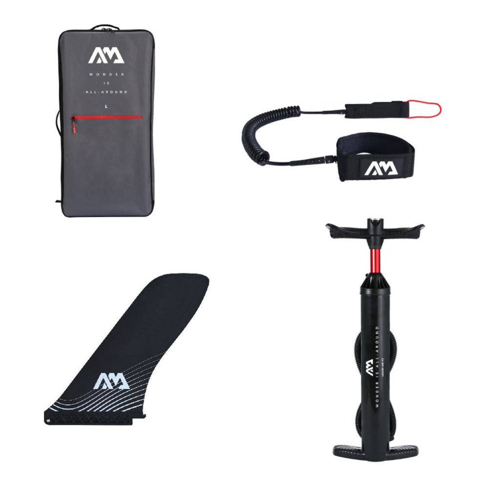 Aqua Marina Hyper 12FT Navy Touring SUP With Hydrodynamic Rail Edges & Adjustable Bungee [BT-23HY02] (SAK23285) - Saksby Wholesale - Accessories