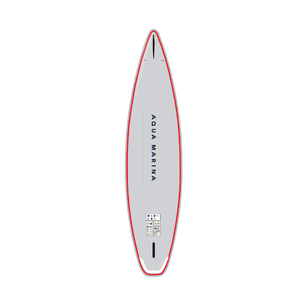 Aqua Marina Hyper 12FT Navy Touring SUP With Hydrodynamic Rail Edges & Adjustable Bungee [BT-23HY02] (SAK23285) - Saksby Wholesale - Bottom View