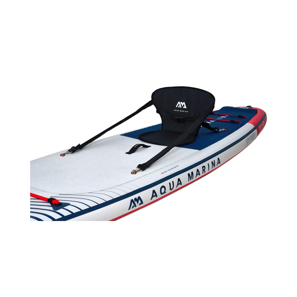Aqua Marina Hyper 12FT Navy Touring SUP With Hydrodynamic Rail Edges & Adjustable Bungee [BT-23HY02] (SAK23285) - Saksby Wholesale - Seat