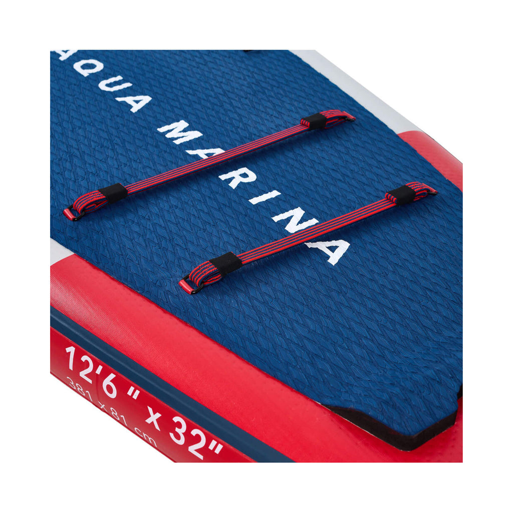 Aqua Marina Hyper 12FT Navy Touring SUP With Hydrodynamic Rail Edges & Adjustable Bungee [BT-23HY02] (SAK23285) - Saksby Wholesale - Straps