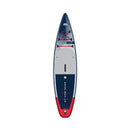 Aqua Marina Hyper 12FT Navy Touring SUP With Hydrodynamic Rail Edges & Adjustable Bungee [BT-23HY02] (SAK23285) - Saksby Wholesale - Top View