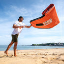 Aqua Marina Monster 12FT All-Around ISUP Sky Glider With Swift Attach Center Fin [BT-23MOP] (SAK56240) - Saksby Wholesale - Lifestyle Wiht Man Unrolling