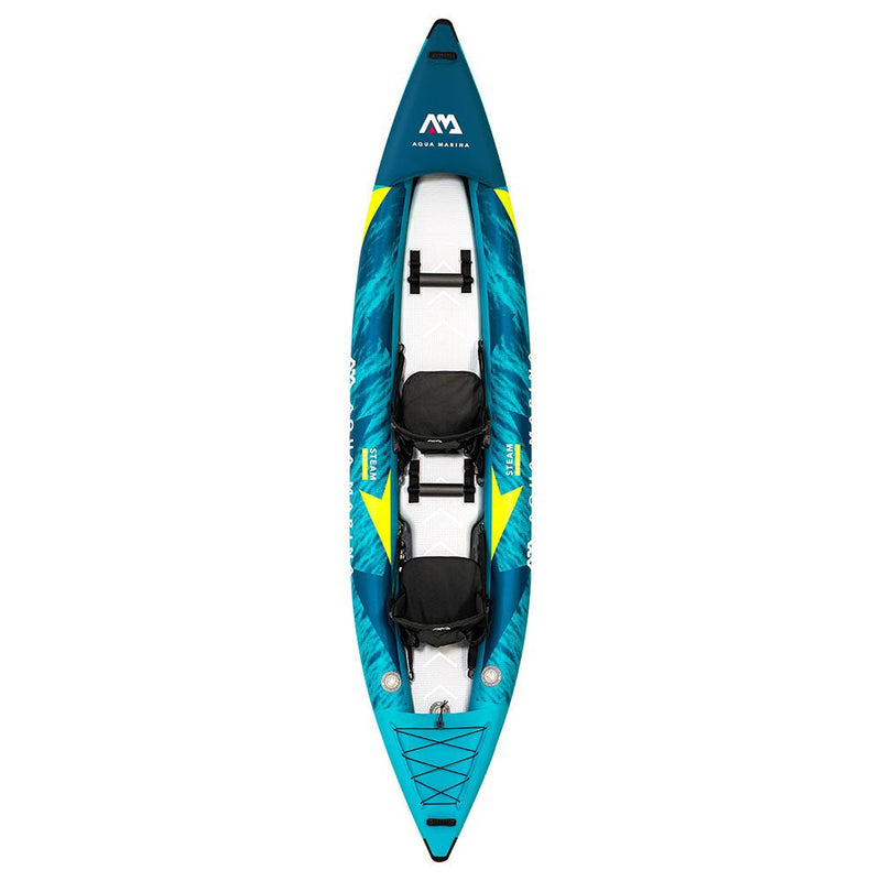 AQUA MARINA STEAM-412 2-Person Premium Kayak With DWF Deck, 14FT (SAK57946) - SAKSBY.com - Kayak - SAKSBY.com