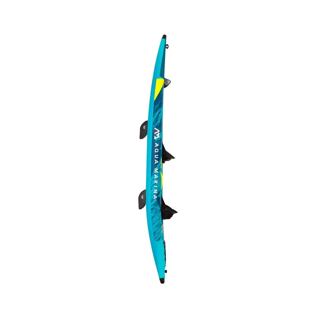 Aqua Marina Steam 412 14FT 2-Person Premium Kayak With DWF Deck [Paddle Excluded] [ST-412] (SAK57946) - Saksby Wholesale - Side View