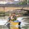 AQUA MARINA TOMAHAWK AIR-K 440 2-Person High Pressure Speed Inflatable Kayak, 14FT (SAK31482) - SAKSBY.com - Kayak - SAKSBY.com