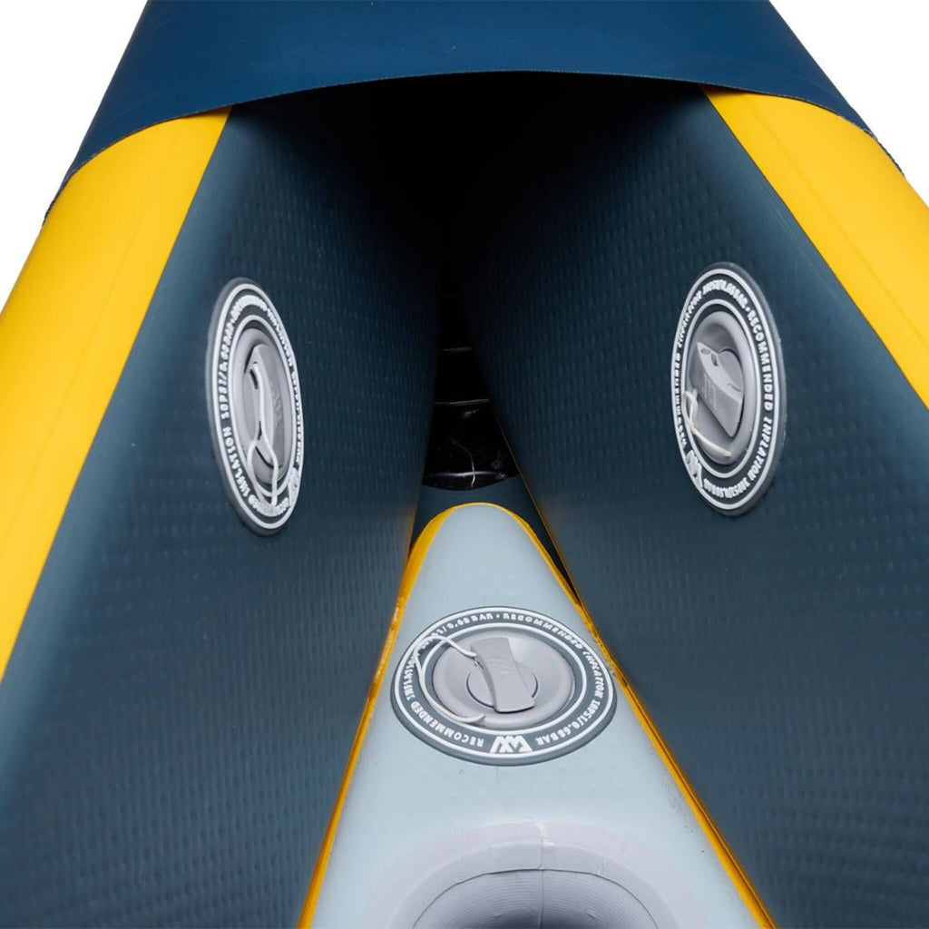 AQUA MARINA TOMAHAWK AIR-K 440 2-Person High Pressure Speed Inflatable Kayak, 14FT (SAK31482) - SAKSBY.com - Kayak - SAKSBY.com